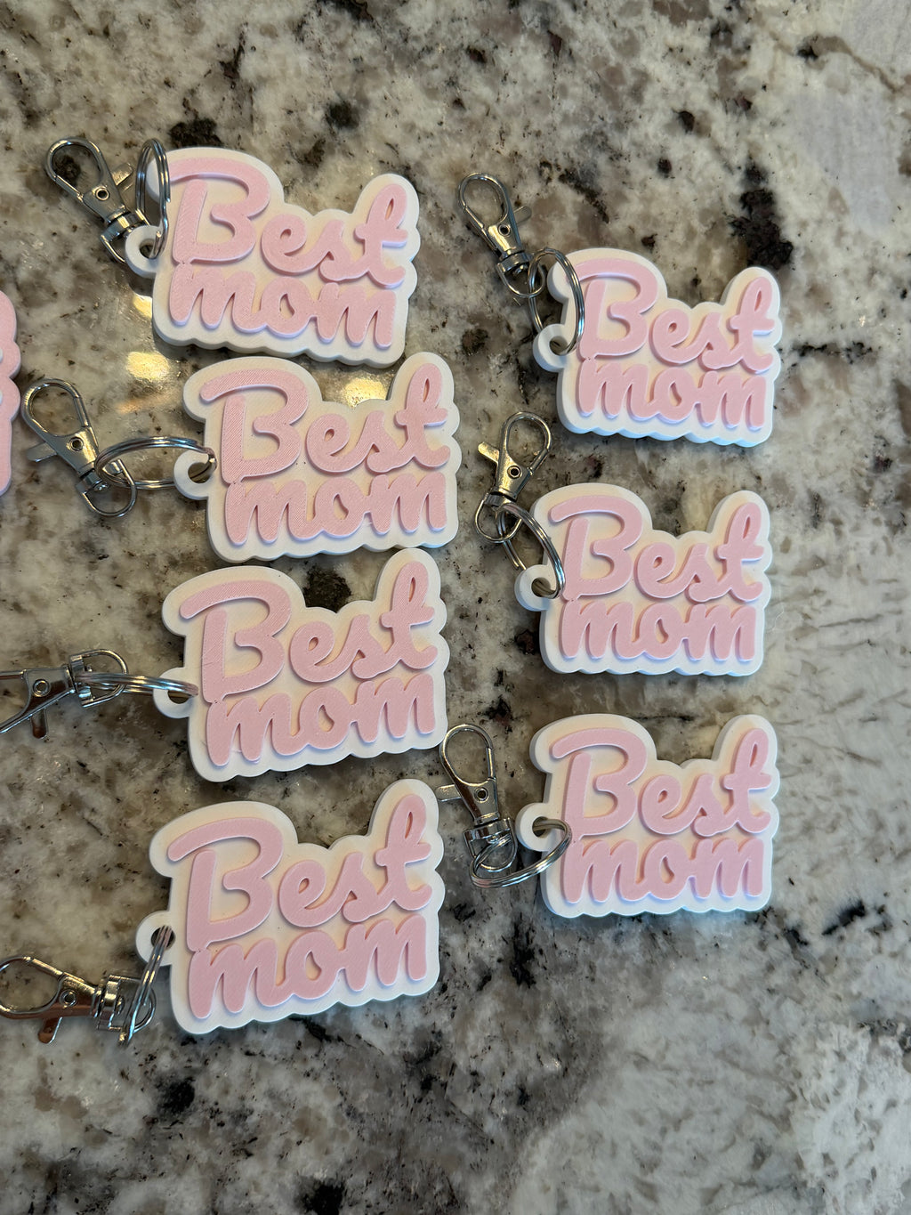 Best Mom Keychain