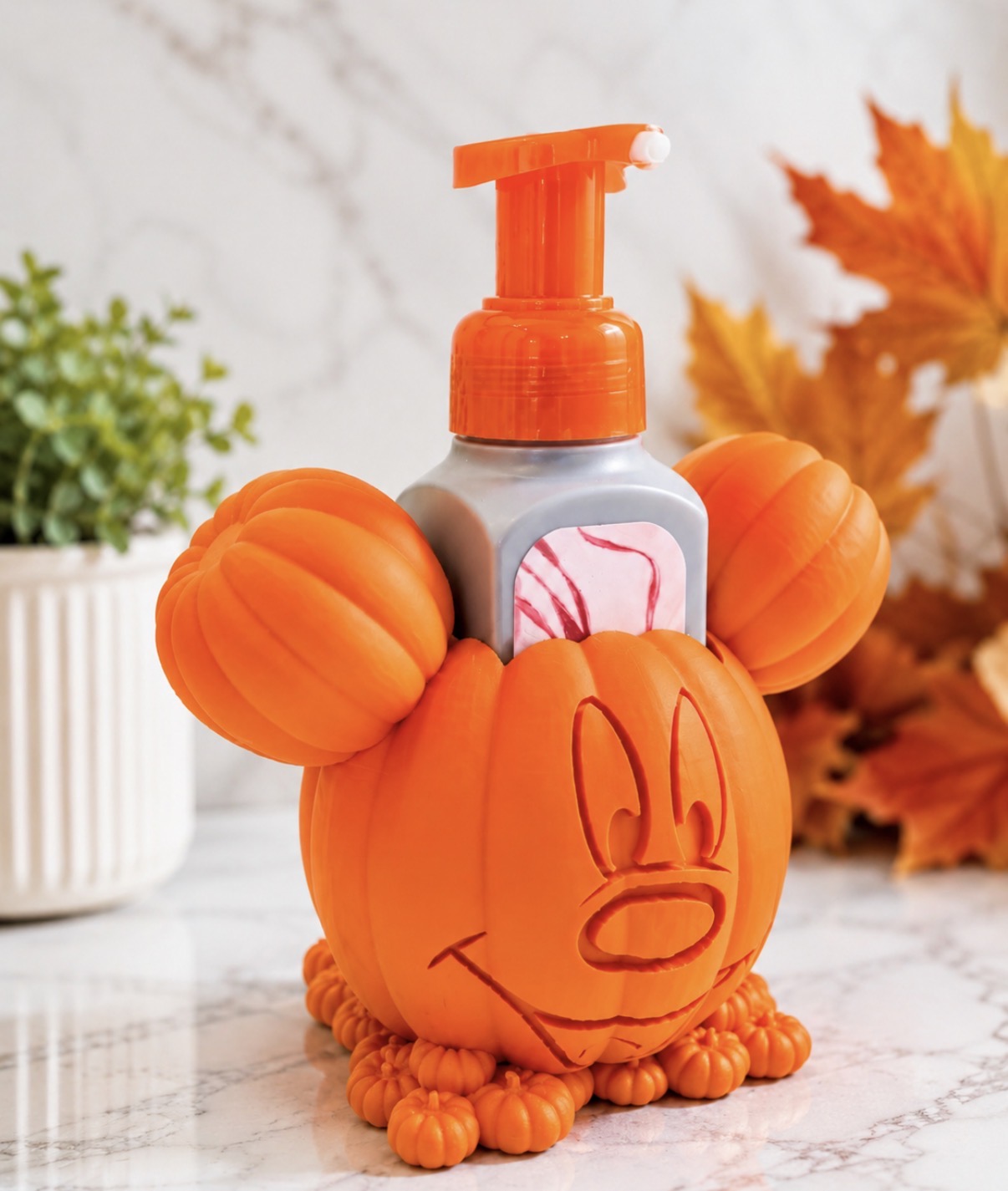 Mickey Carved Pumpkin
