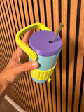 Skinny Retro Can Koosie