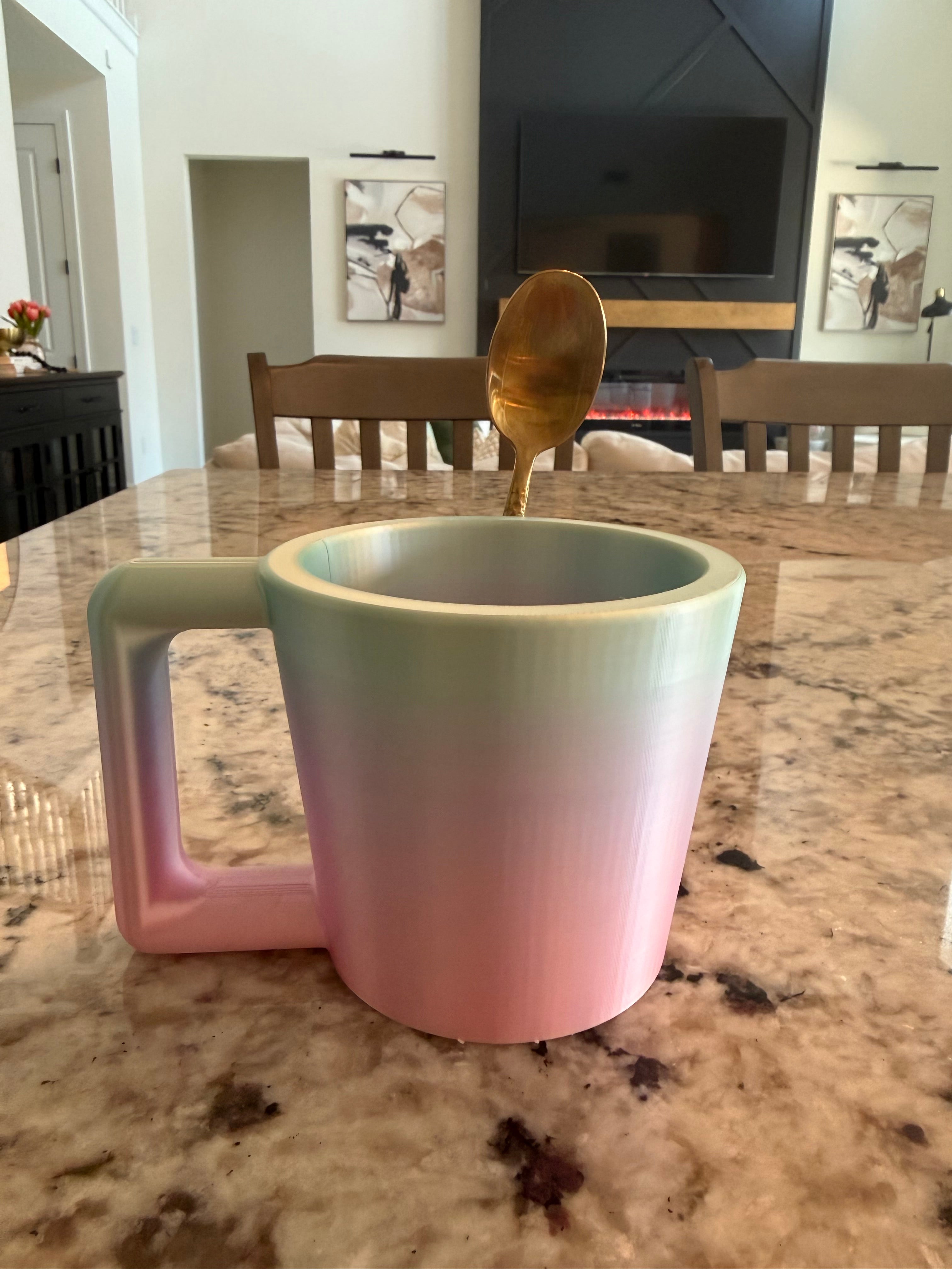 Mug with spoon Holder