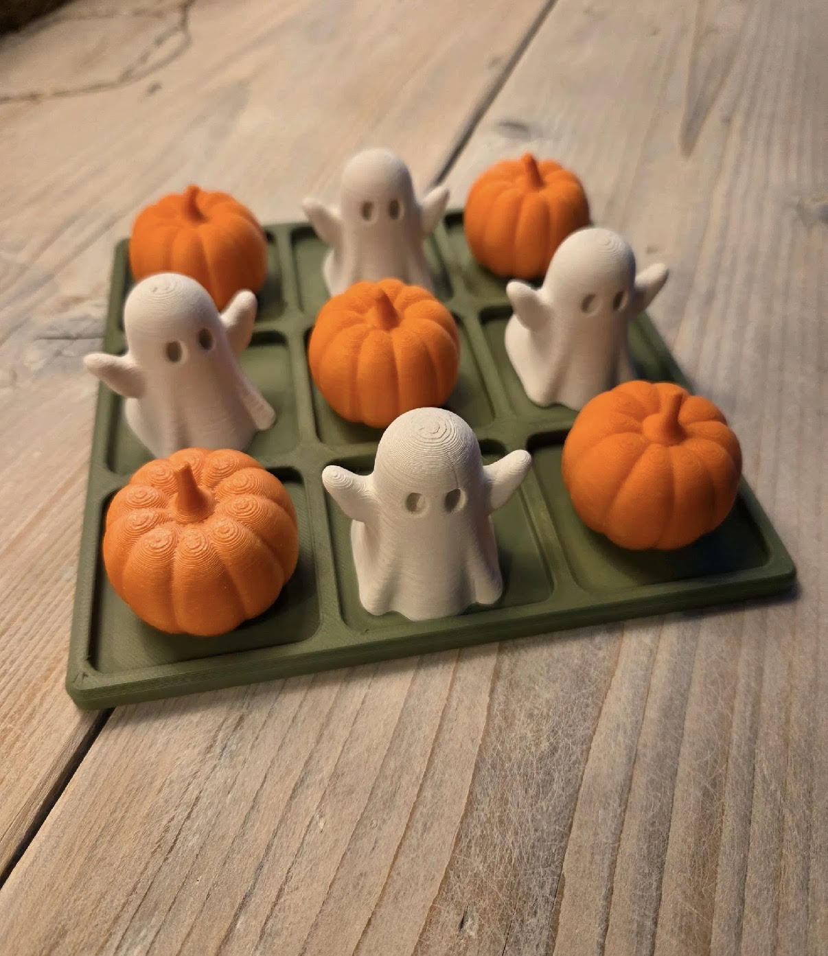 Large Ghost & Pumpkin Tic-Tac-Toe